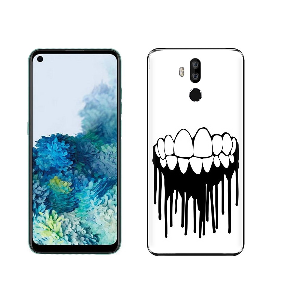 

Чехол MyPads Tocco для Oukitel K9 зубы, Прозрачный, Tocco