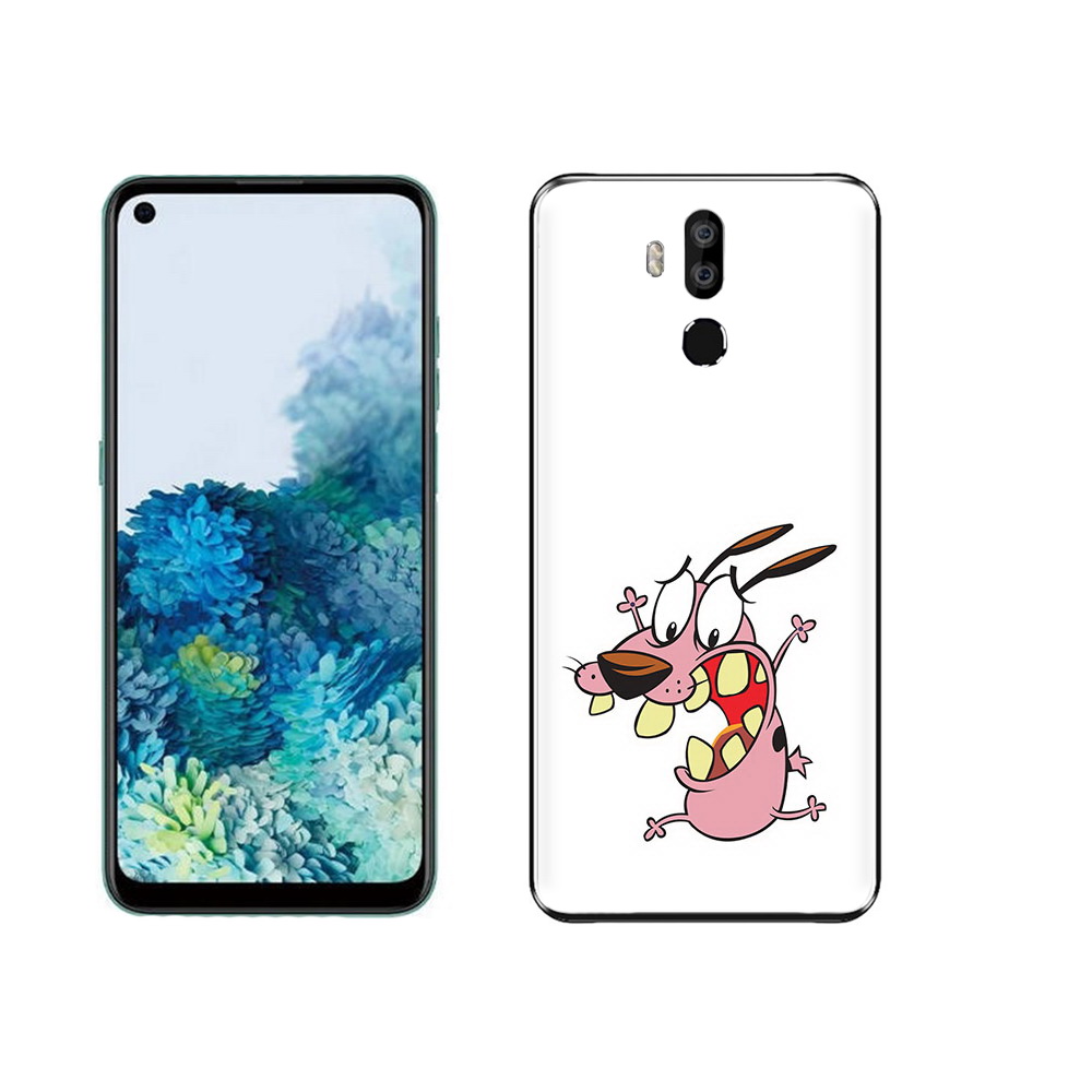 

Чехол MyPads Tocco для Oukitel K9 зубастый бобик, Прозрачный, Tocco