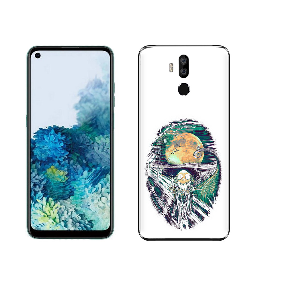 

Чехол MyPads Tocco для Oukitel K9 зубастое существо абстракция, Прозрачный, Tocco