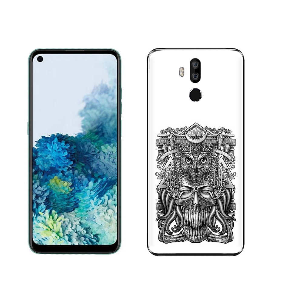 

Чехол MyPads Tocco для Oukitel K9 зубастая сова, Прозрачный, Tocco