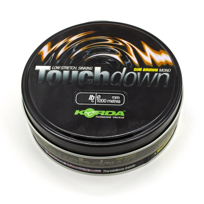 Леска KORDA Touchdown Brown 040мм 1000м 15lb 3307₽