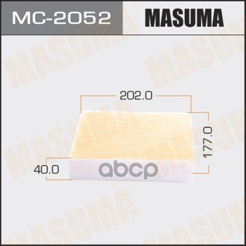 

Комплект фильтров салона Masuma MC2052