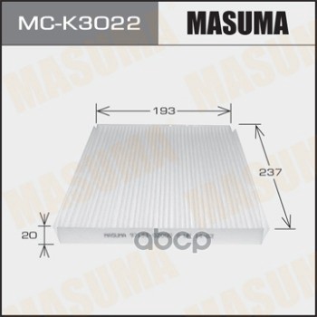 

Комплект фильтров салона Masuma MCK3022