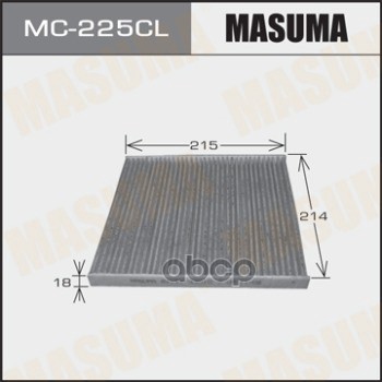 

Комплект фильтров салона Masuma MC225CL