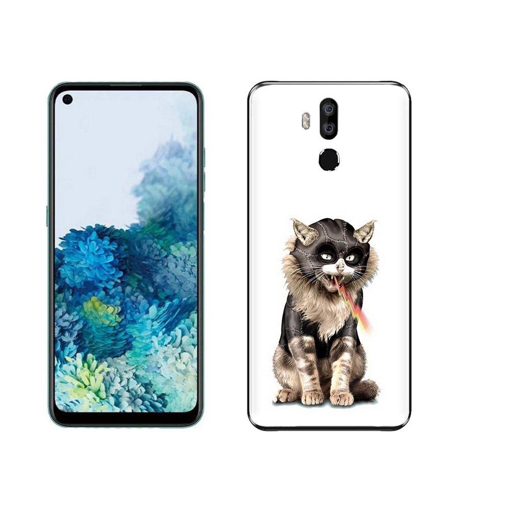 

Чехол MyPads Tocco для Oukitel K9 дьяволский кот, Прозрачный, Tocco
