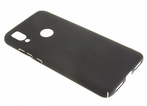 

Накладка PC для Xiaomi Redmi 7 с Soft Touch покрытием черная, Черный