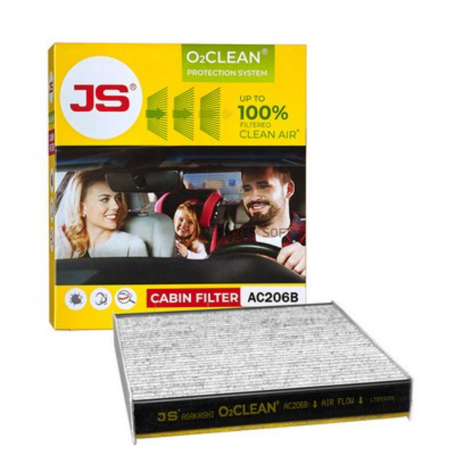 

Комплект фильтров салона Js asakashi AC206B
