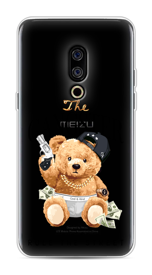 

Чехол на Meizu 15 "The Gangster", Бежевый;серый;черный, 72650-6