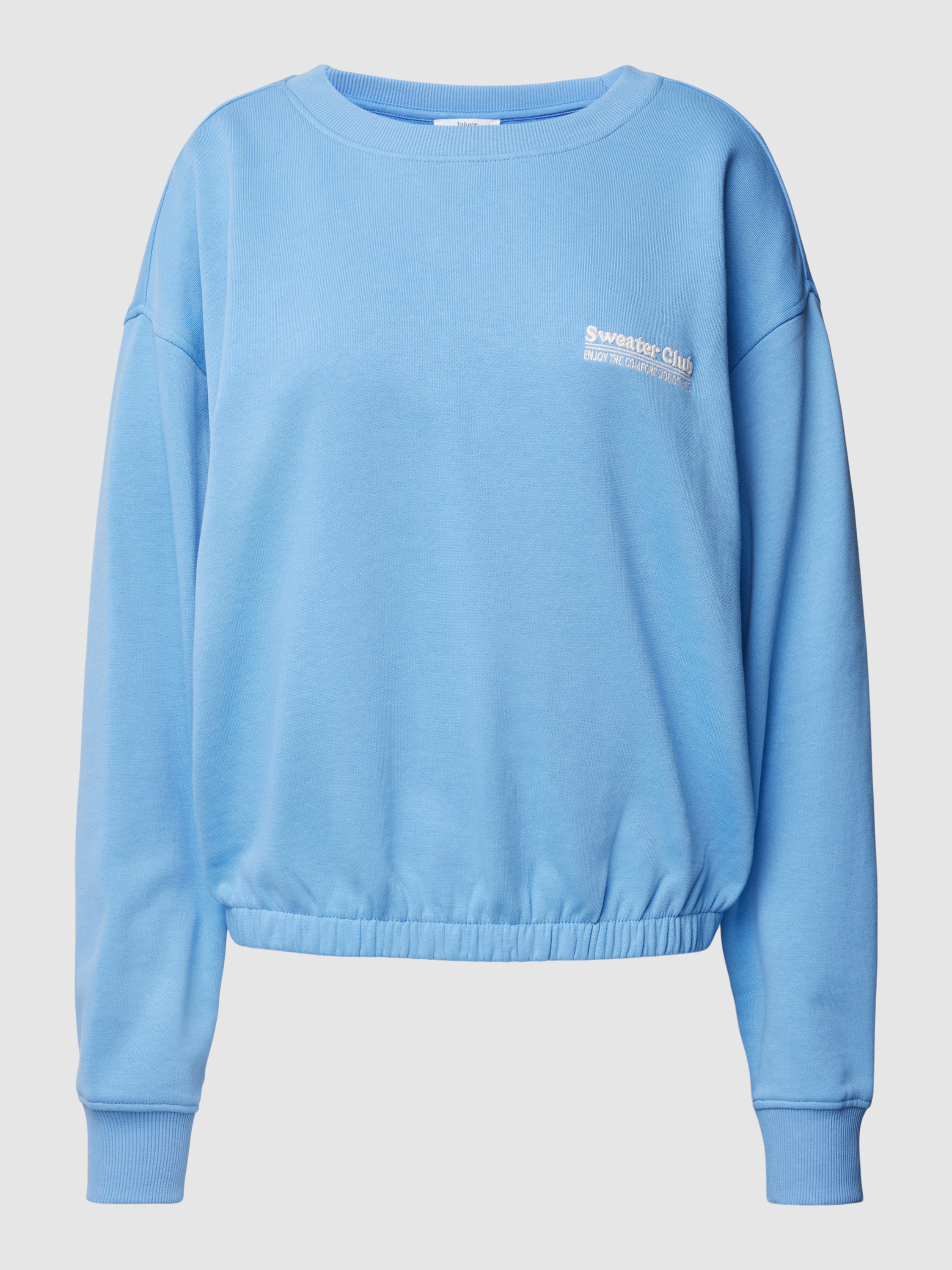 

Свитшот женский Jake*s Casual 1833111 голубой L (доставка из-за рубежа), 1833111