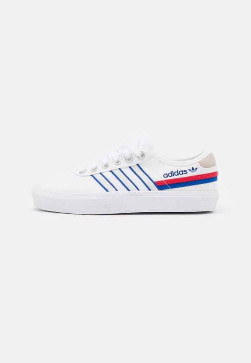 Кеды женские Adidas Originals Delpala Unisex белые 39 1/3 EU (доставка из-за рубежа)