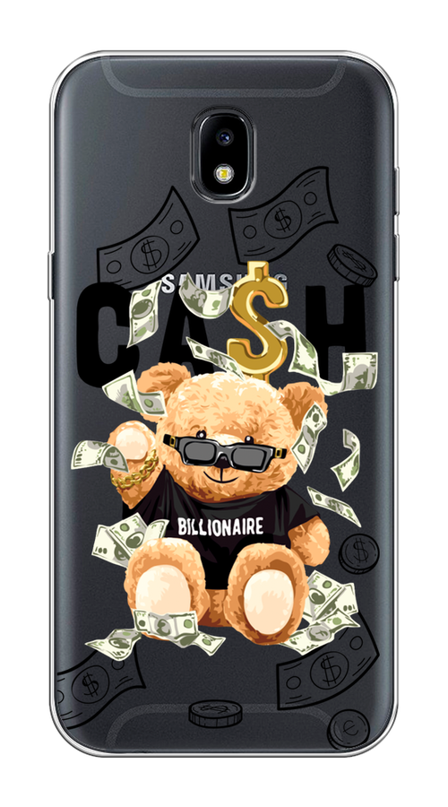 

Чехол на Samsung Galaxy J5 2017 "Big cash", Черный;серый;бежевый, 22850-6