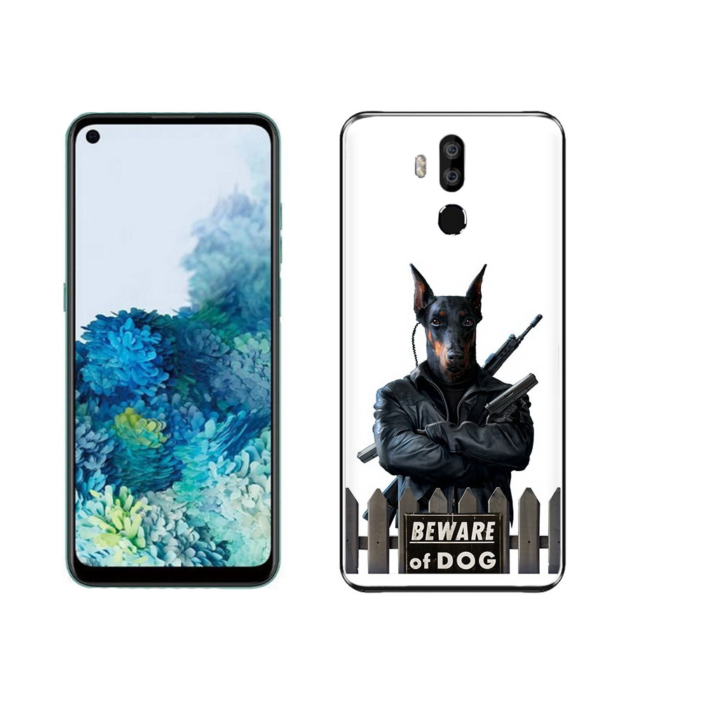 

Чехол MyPads Tocco для Oukitel K9 доберман, Прозрачный, Tocco