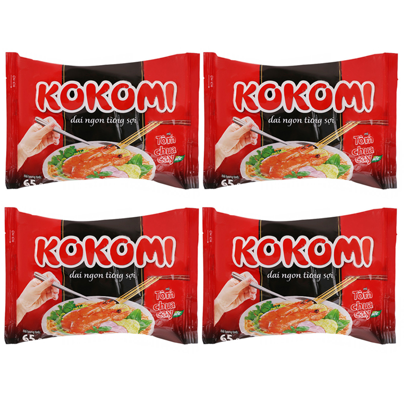 

Лапша быстрого приготовления Kokomi (4 шт. по 65 г)