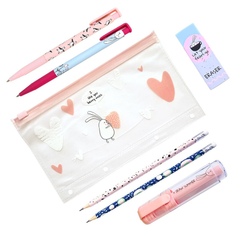 

Набор канц. товаров Be Smart, Bunny, 7 предм., SET-SCH-22-04, 1548214