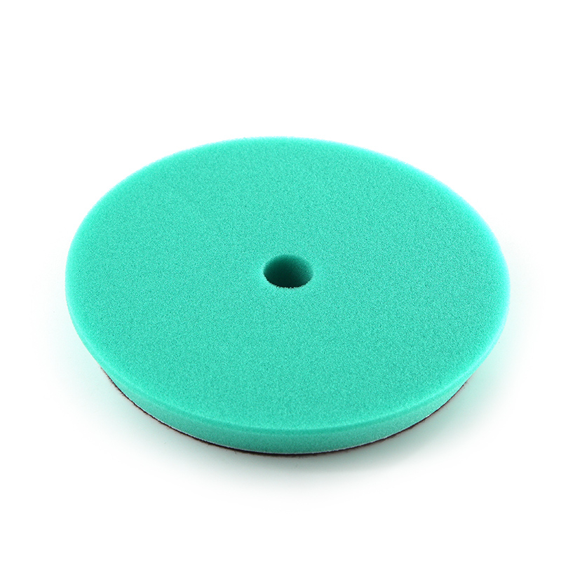 Полировальный круг Shine Systems DA Foam Pad Green - экстра твердый зеленый, 155 мм полутвердый полировальный круг shine systems