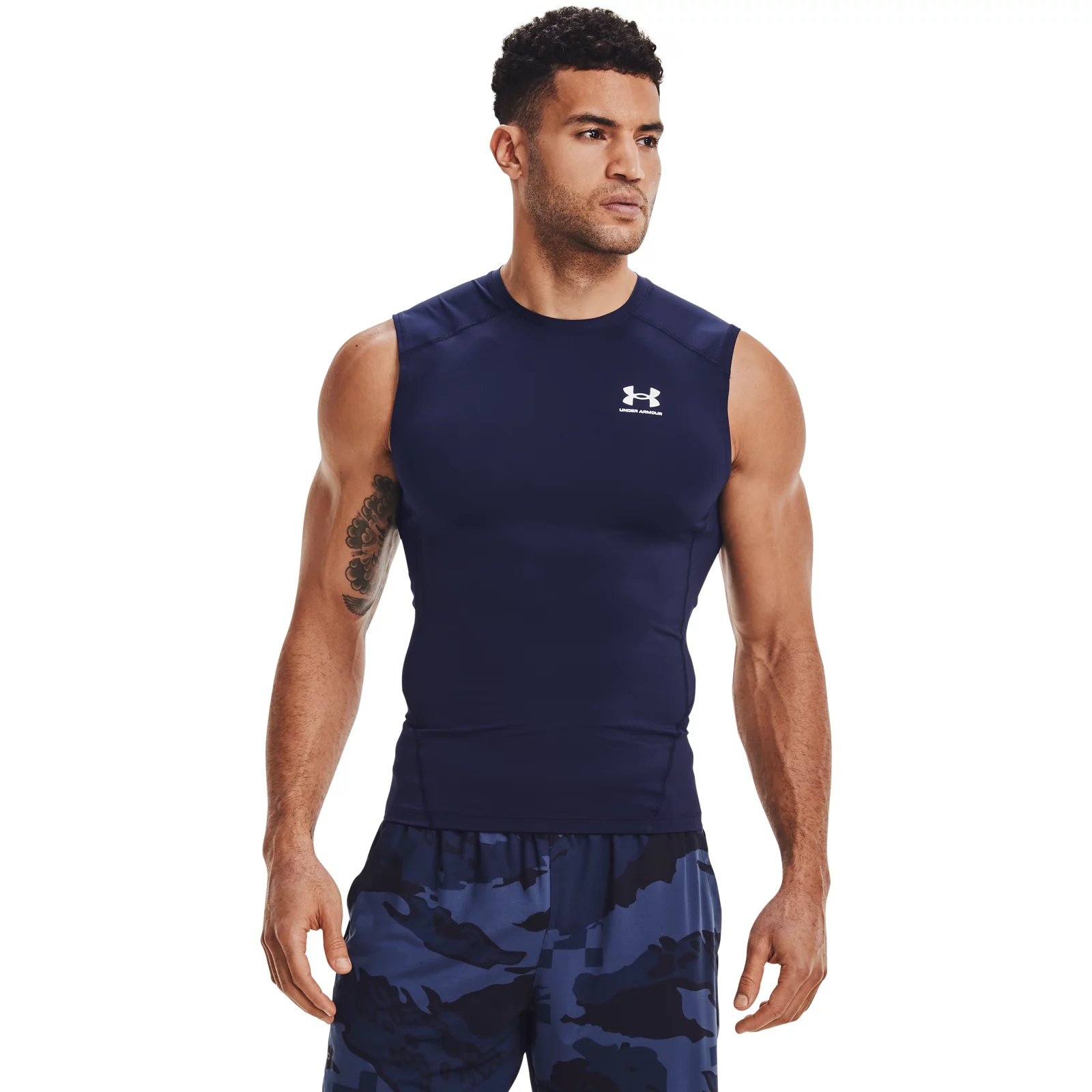 фото Майка мужская under armour 1361522-410 синяя xl