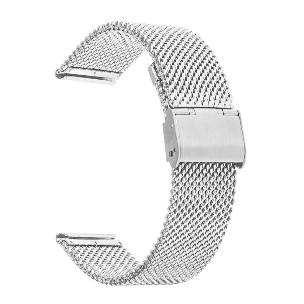 

Браслет для наручных часов унисекс TIME96 S2Z4F-1, серебристый, S2Z4F-1
