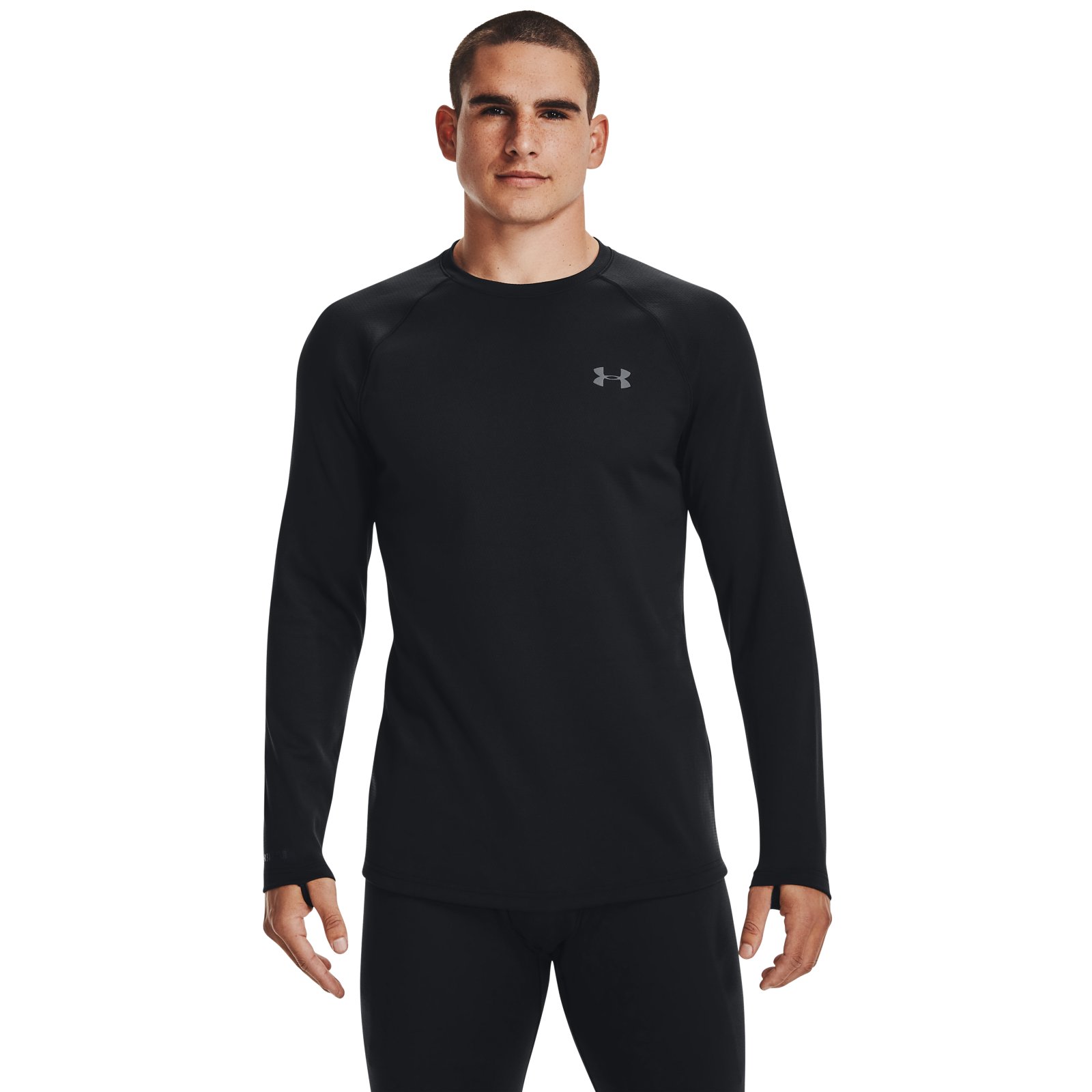 Лонгслив домашний мужской Under Armour 1353349-001 черный SM