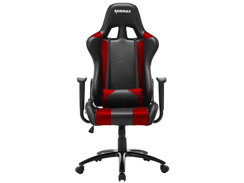 Кресло компьютерное RaidMAX DK702RD black/red