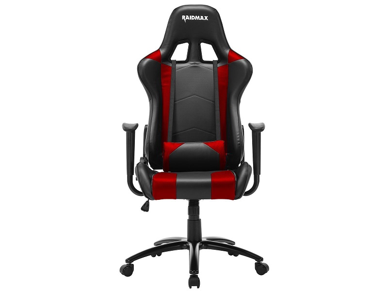 фото Кресло компьютерное raidmax dk702rd black/red