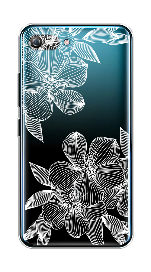 

Чехол на Itel A25/A35 "Крокус", Белый;прозрачный, 3200950-1