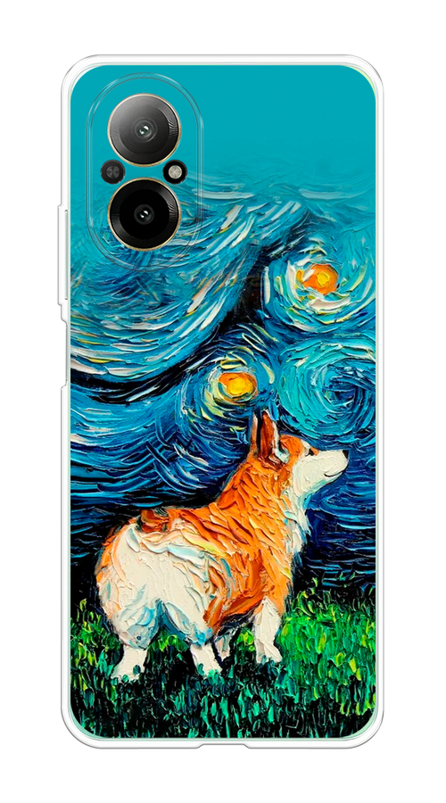 

Чехол на Realme C67 4G "Корги звёздная ночь", Коричневый;белый;зеленый, 2515750-1