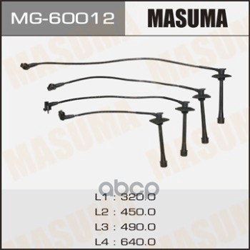 фото Комп.высоковольтных проводов toyota camry 94-98 masuma арт. mg60012