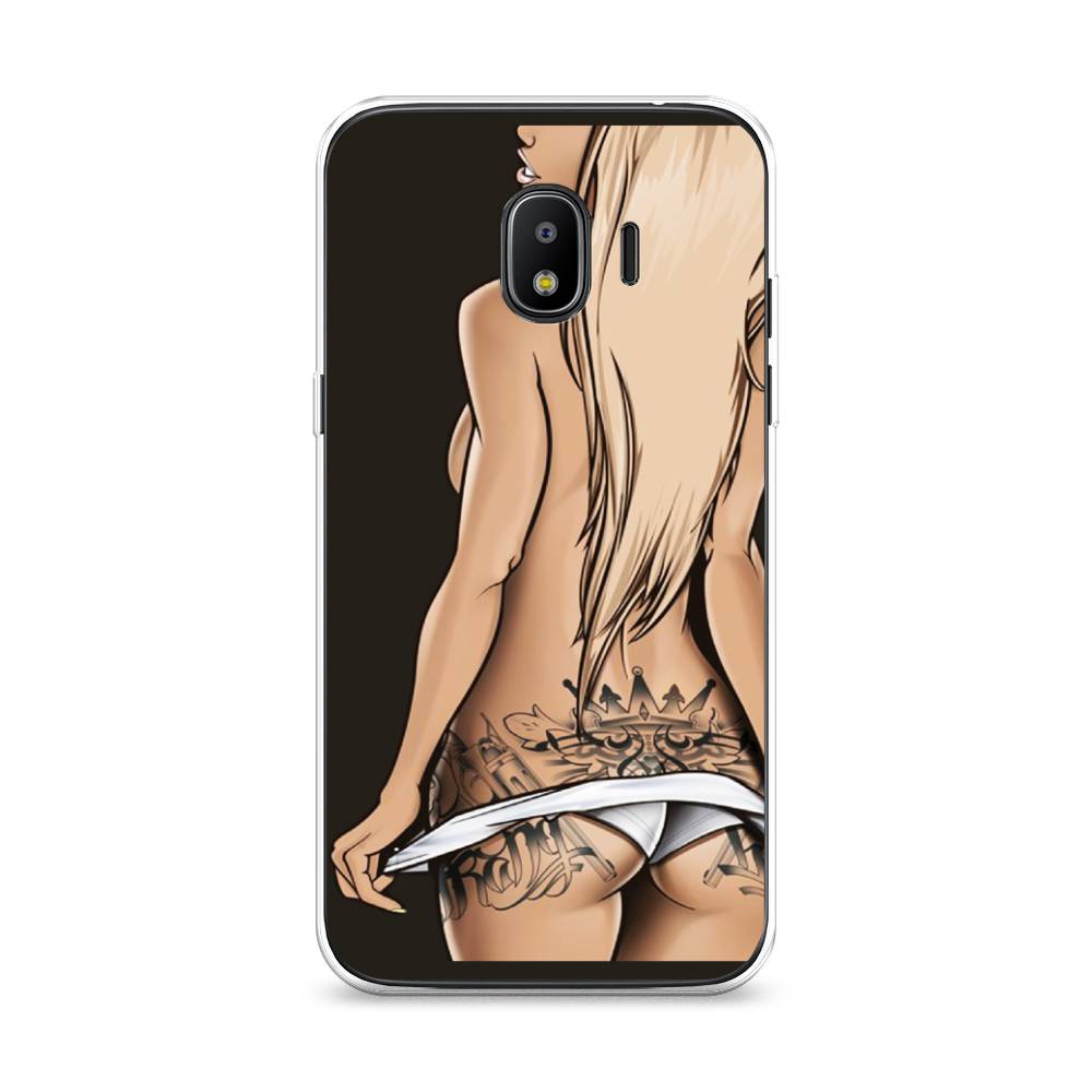 

Чехол на Samsung Galaxy J2 2018 "Обнаженная девушка", 25650-6