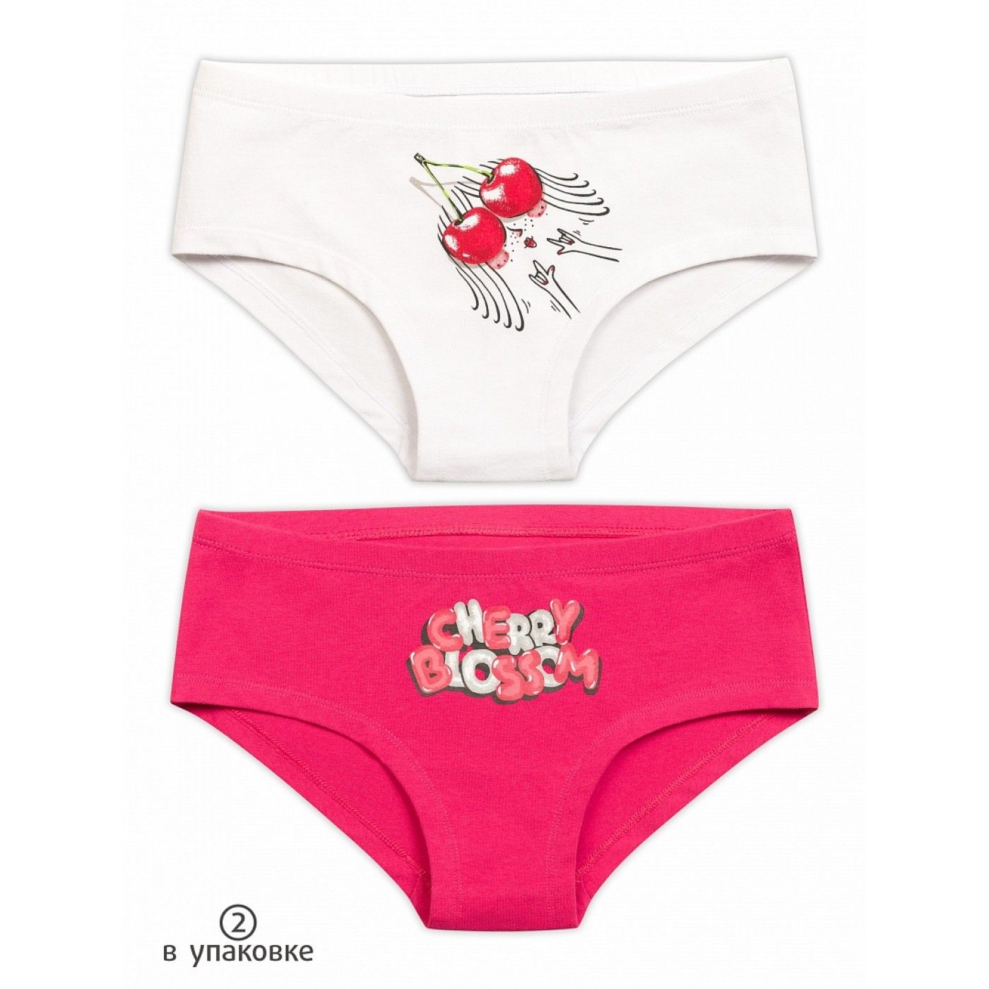 

Трусы детские Pelican GUHB4278(2), белый, 122, GUHB4278(2)