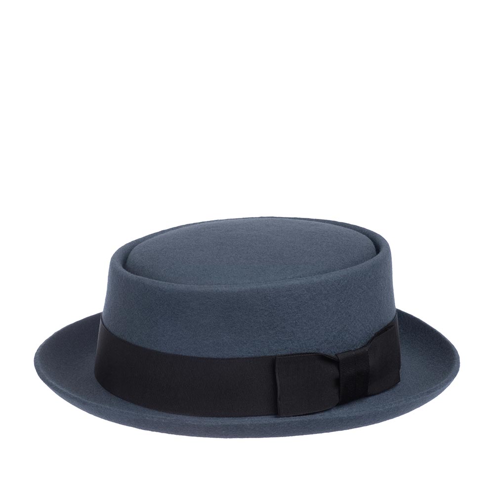 

Шляпа мужская CHRISTYS PORK PIE cwf100078 синяя, р. 55, Синий, PORK PIE cwf100078