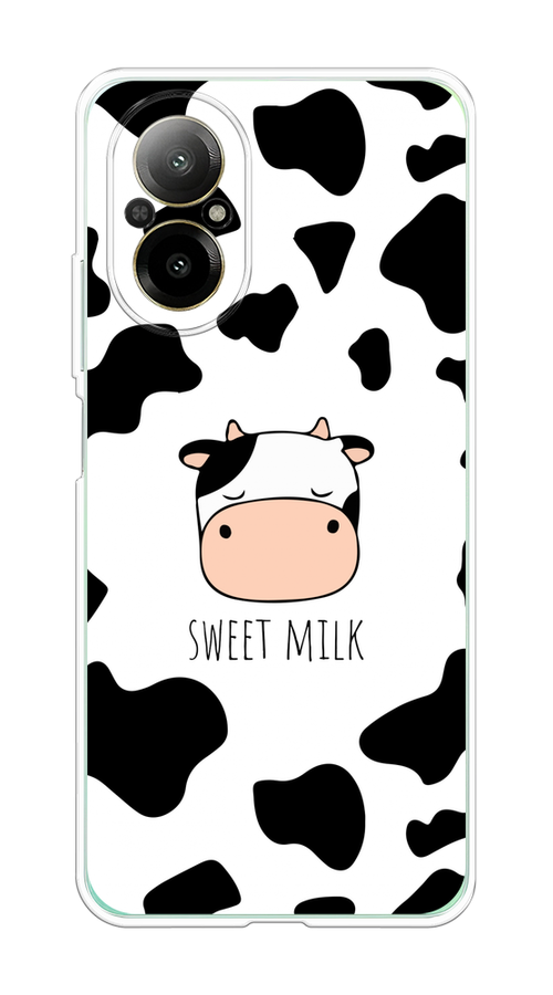 

Чехол на Realme C67 4G "Sweet milk", Розовый;белый;черный, 2515750-1