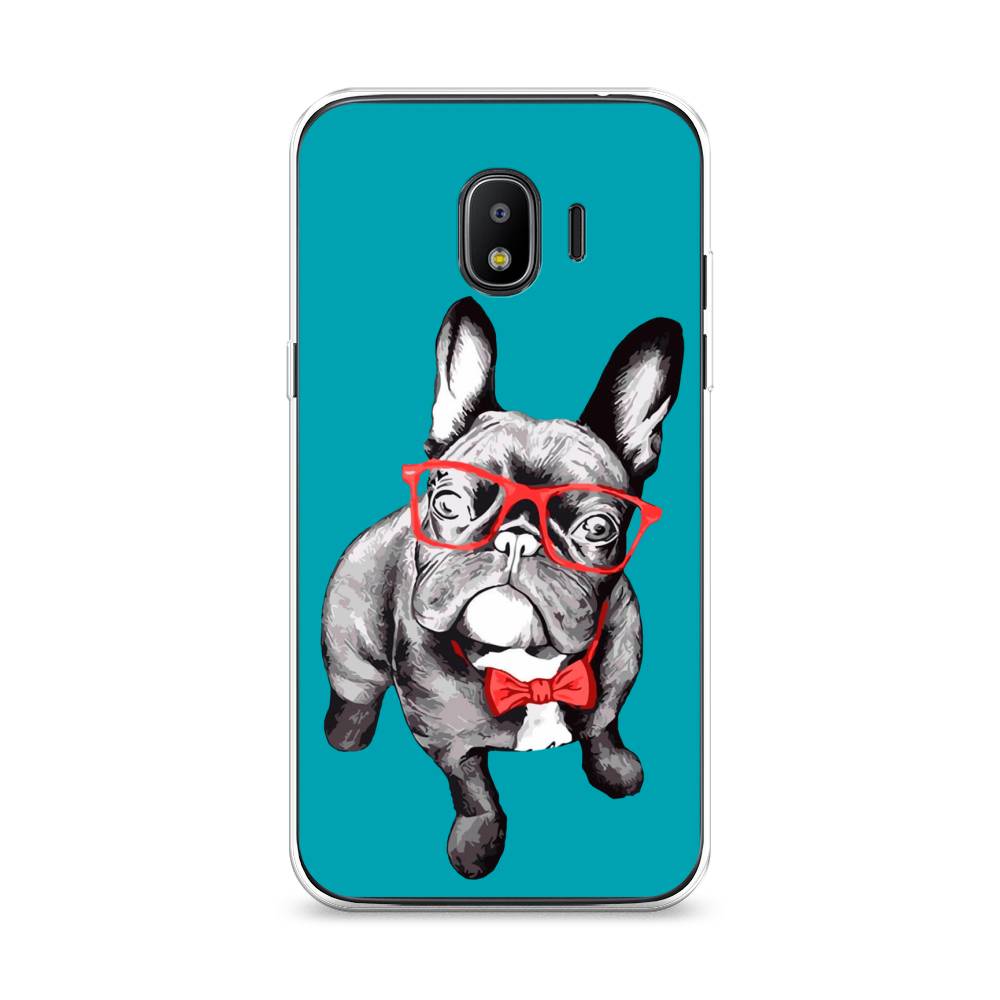 

Чехол на Samsung Galaxy J2 2018 "Французский бульдог", 25650-1
