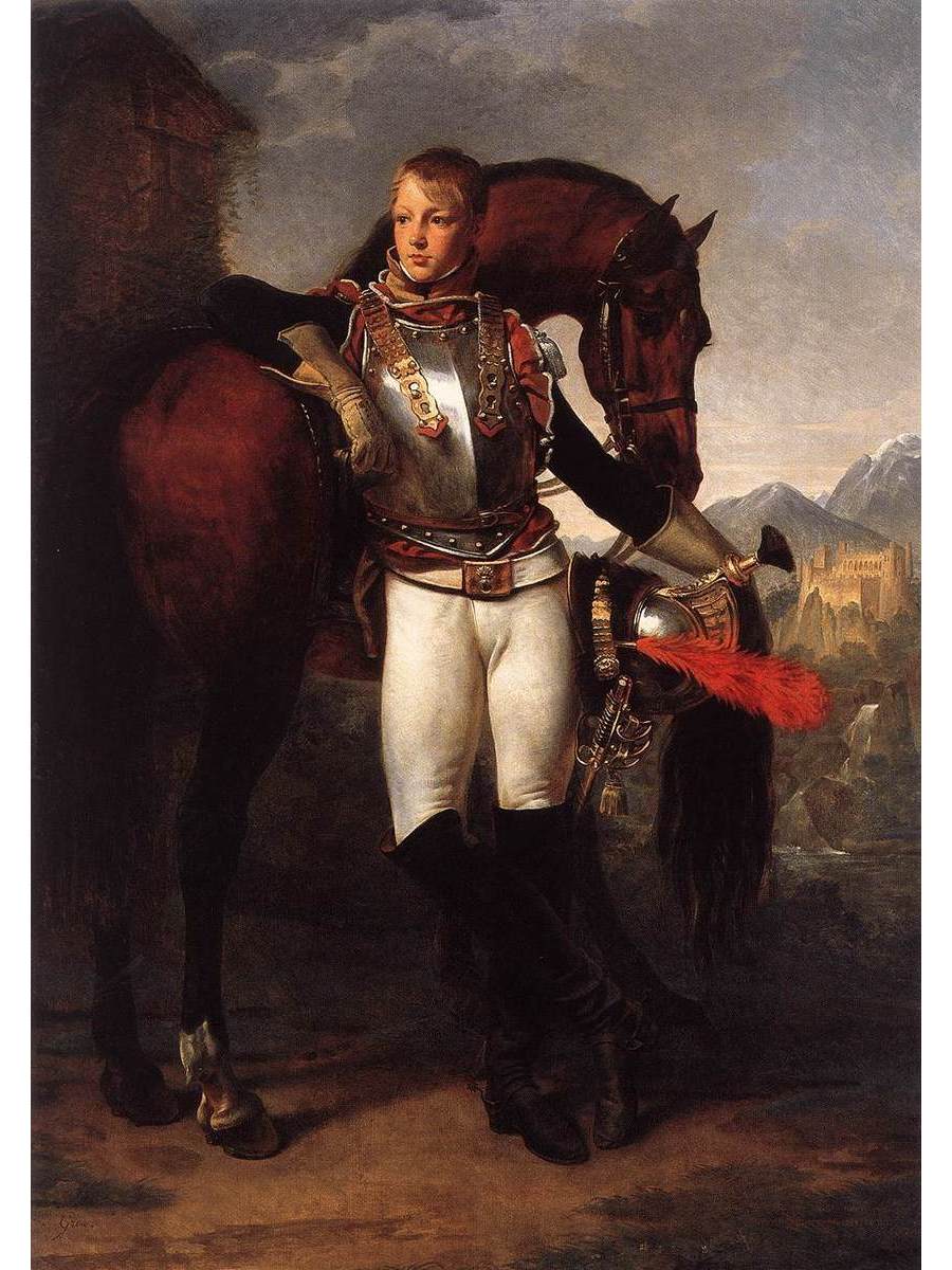 

Постер DRABS A2 Гро Антуан Portrait of the Second Lieutenant Charles Legrand