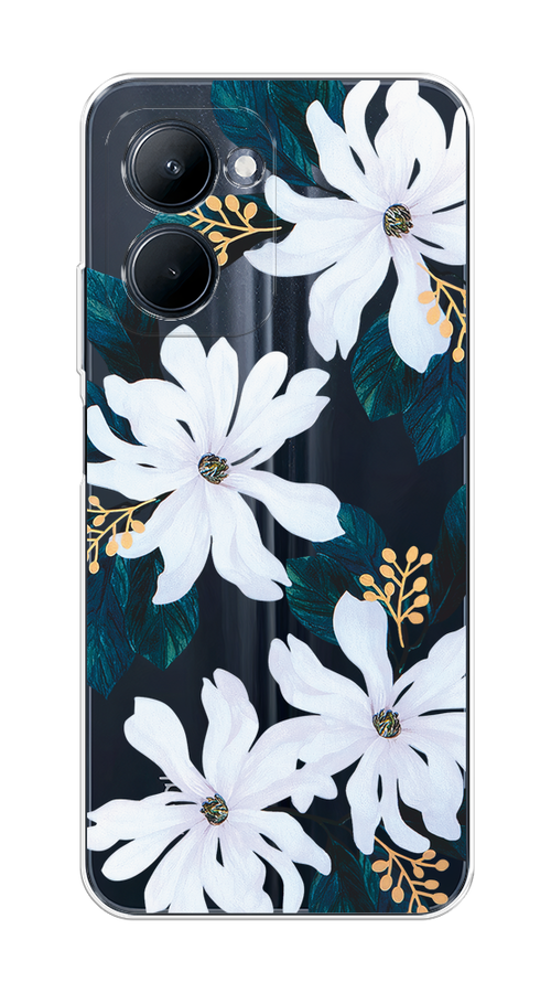 

Чехол на Realme C33 "Delilah Flower", Зеленый;белый, 2511350-1