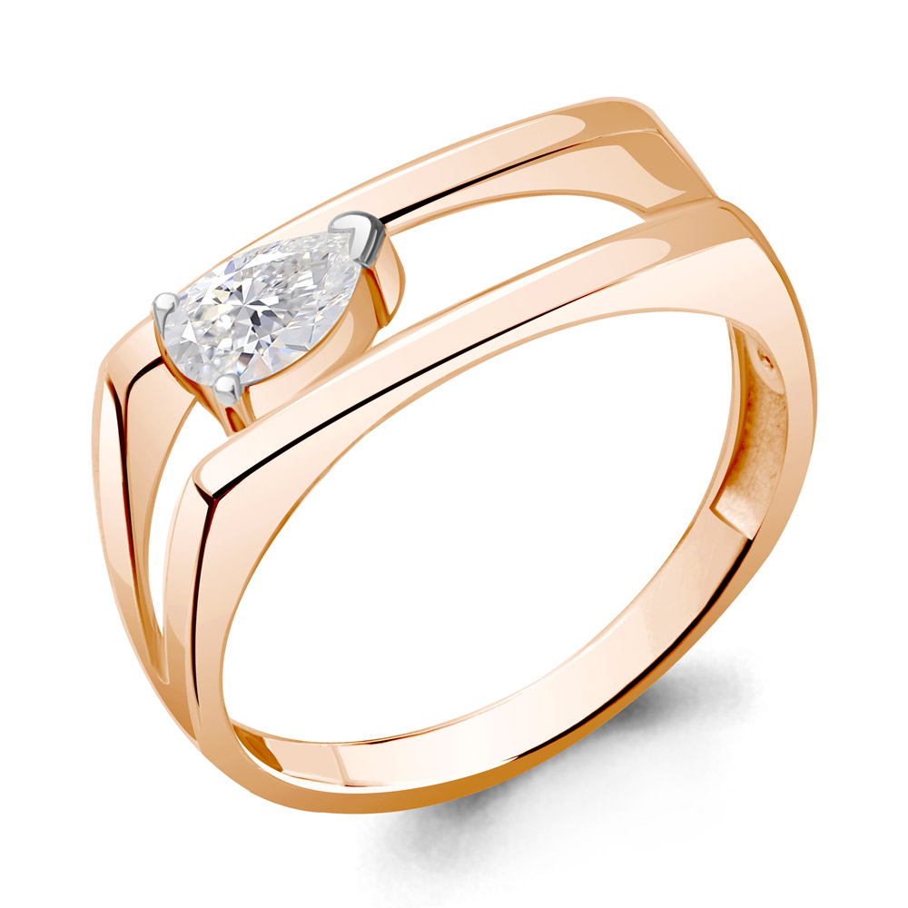 

Кольцо из серебра с фианитом Aquamarine Aquamarine 67464_925_з р, 67464_925_з