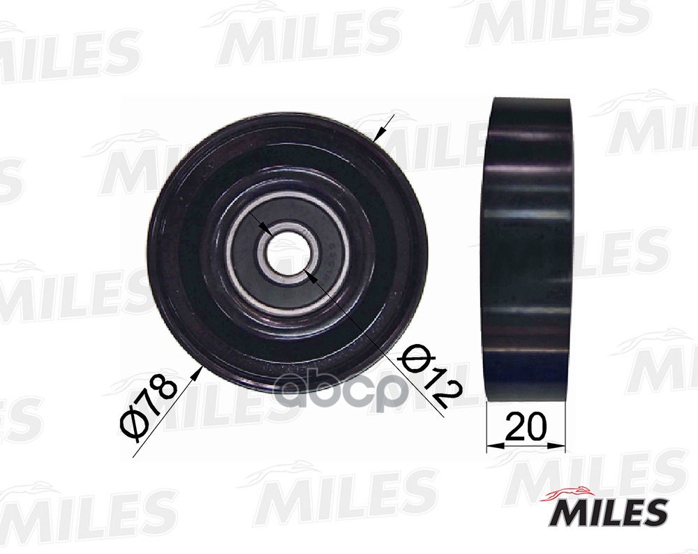 

Ролик Ремня Приводного Кондиционера Hyundai Getz/Accent/Elantra (Ina 531083210) Ag03028 Mi