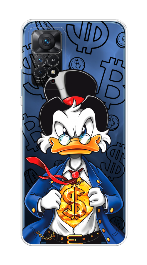 

Чехол на Redmi Note 11 Pro/11 Pro 5G/11E Pro/12 Pro 4G "Scrooge Goldman", Черный;белый;синий, 315650-1