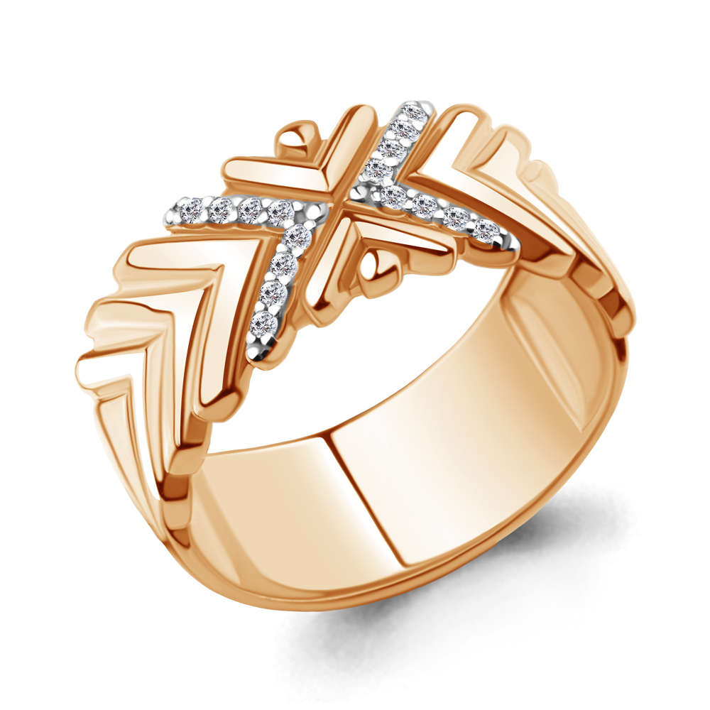 

Кольцо из серебра с фианитом Aquamarine Aquamarine 67463А_925_з р, 67463А_925_з