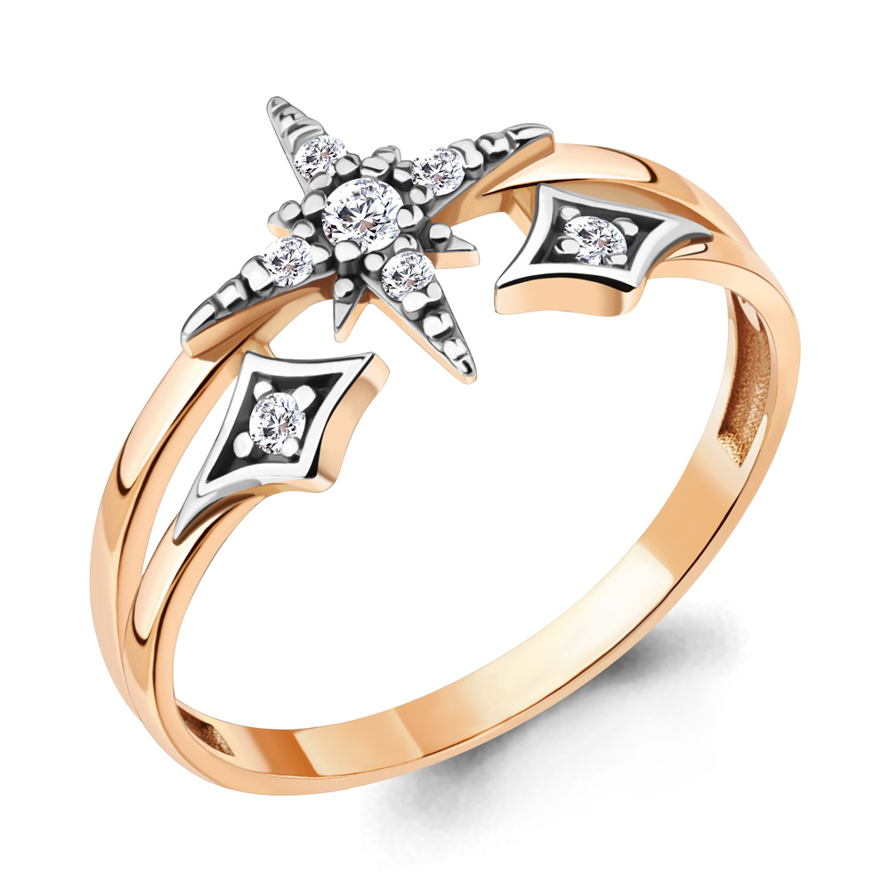 

Кольцо из серебра с фианитом Aquamarine Aquamarine 67454А_925_з р. 19,5, 67454А_925_з
