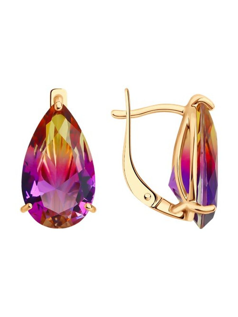 

Серьги из серебра TEO MAORI 892022819, ситалл, 892022819