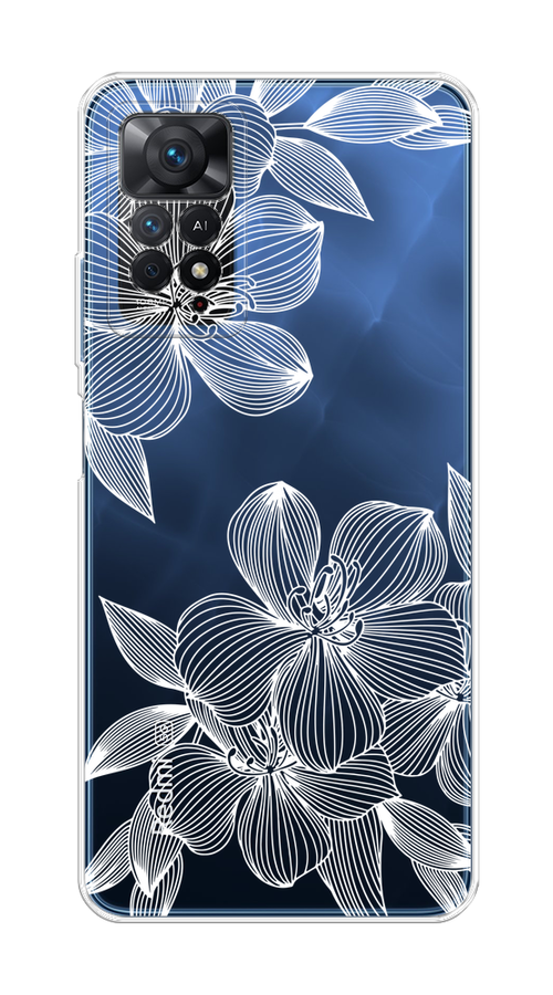 

Чехол на Redmi Note 11 Pro/11 Pro 5G/11E Pro/12 Pro 4G "Крокус", Белый;прозрачный, 314850-1