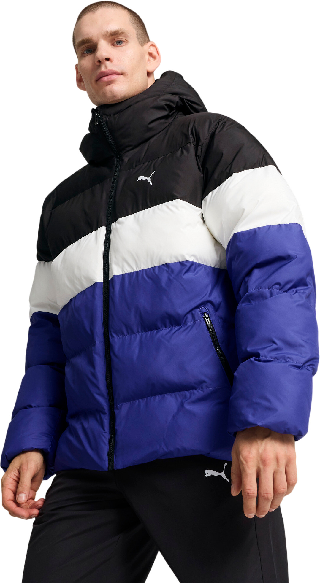 Пуховик мужской PUMA Poly Puffer Jacket черный M