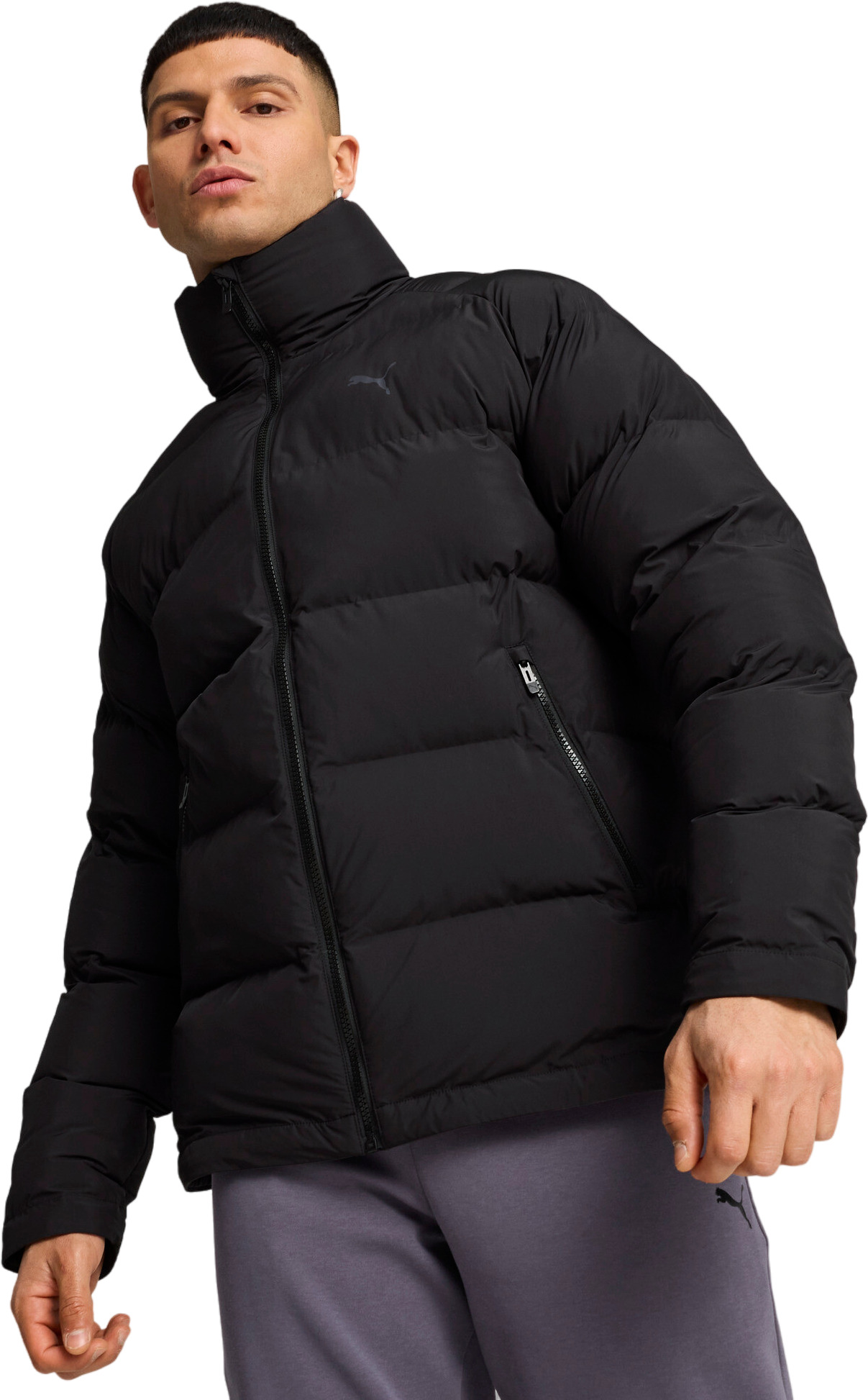 

Куртка мужская PUMA MONO Jacket M черная L, Черный, MONO Jacket M