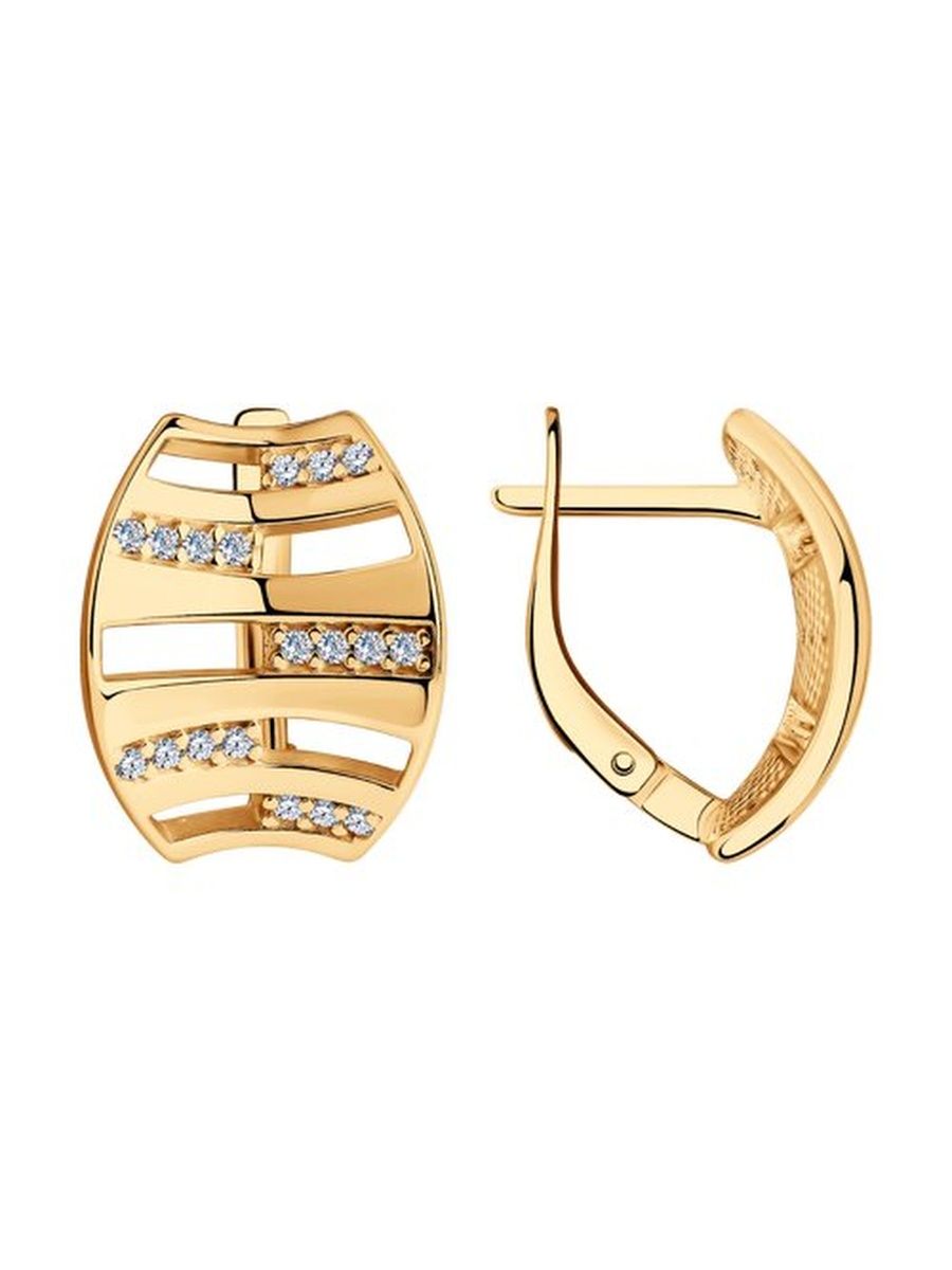 

Серьги из серебра TEO MAORI 893021038, фианит, 893021038