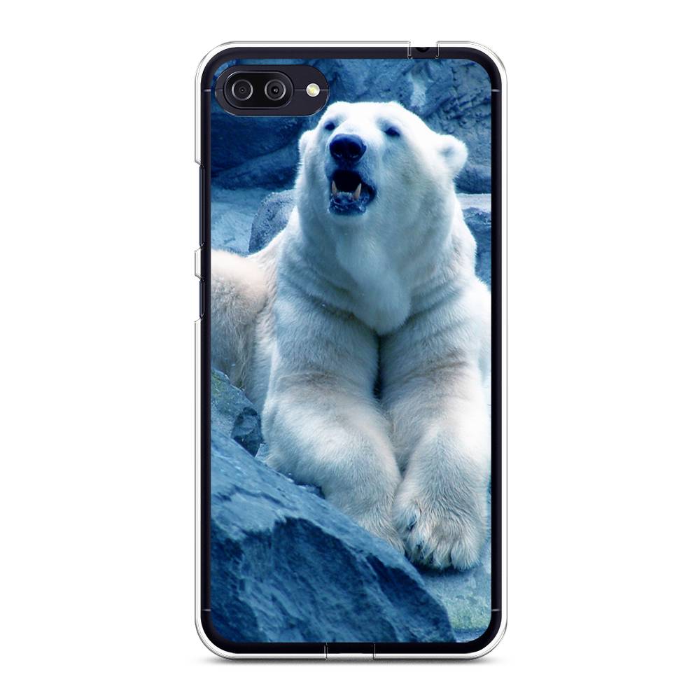 

Чехол Case Place 42150-1 для Asus ZenFone 4 Max (ZC554KL) "Белый медведь", 42150-1