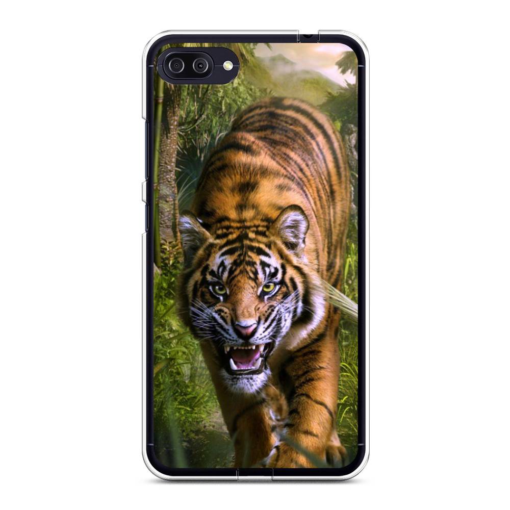 

Чехол Case Place 42150-1 для Asus ZenFone 4 Max (ZC554KL) "Тигр в джунглях 2", 42150-1
