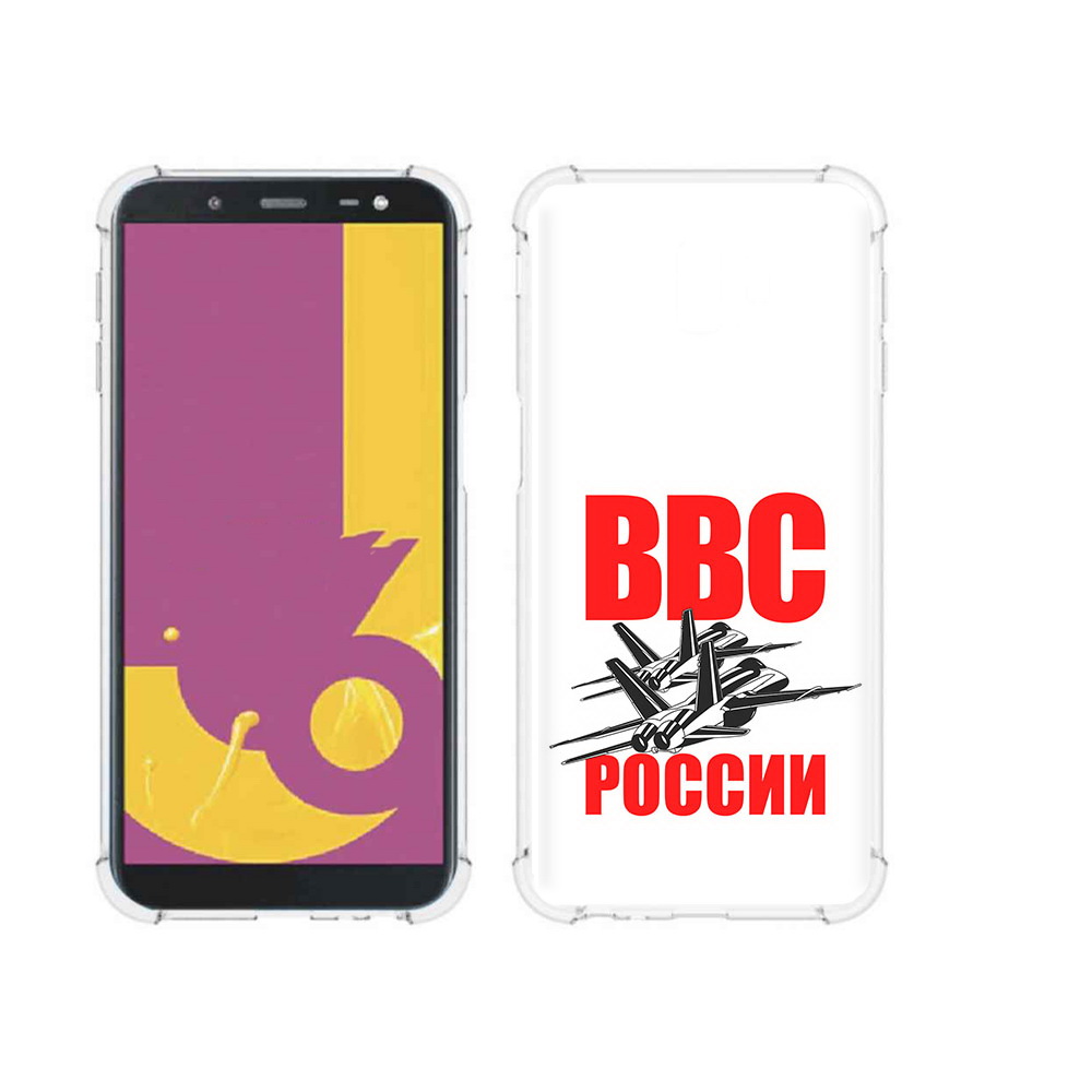 

Чехол MyPads Tocco для Samsung Galaxy J6+ (2018) ввс (PT119175.557.257), Прозрачный, Tocco