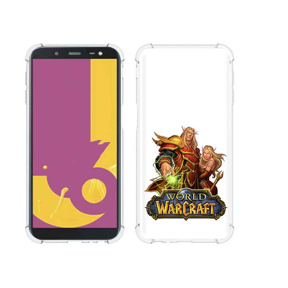 

Чехол MyPads Tocco для Samsung Galaxy J6+ (2018) варкрафт2 (PT119175.557.256), Прозрачный, Tocco