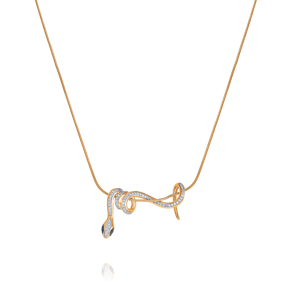 

Колье из красного золота 45 см ADAMAS 84040789/01-А50ДЧ-421, бриллиант, 84040789/01-А50ДЧ-421