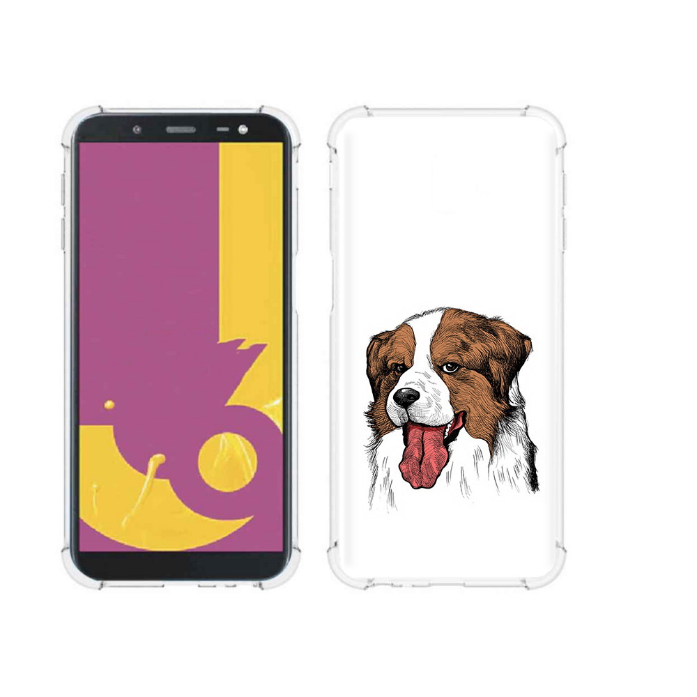 

Чехол MyPads Tocco для Samsung Galaxy J6+ (2018) бетховен (PT119175.557.230), Прозрачный, Tocco